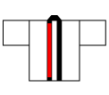 オリジナルプリント ハッピ襟