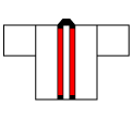 オリジナルプリント ハッピ襟