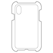iPhone XS/X ハードカバーケースのプリント詳細ページを見る