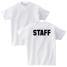 【特別価格】STAFF Tシャツ No1のプリント詳細ページを見る