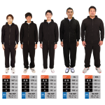 スタンダードジップパーカー(S〜XXL) 185-NSZ