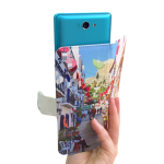 汎用型スマホ手帳型ケース M