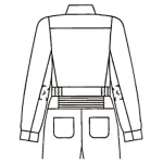 定番長袖つなぎ KURE-111